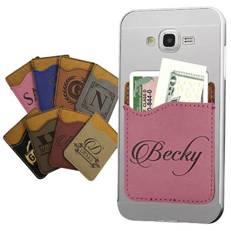 customizable card holder for phone.